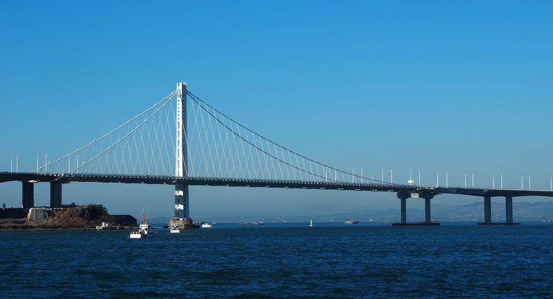 The new span of the Bay Bridge
