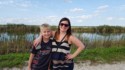 Nicholas and Jessica at the Everglades - a few miles from the house