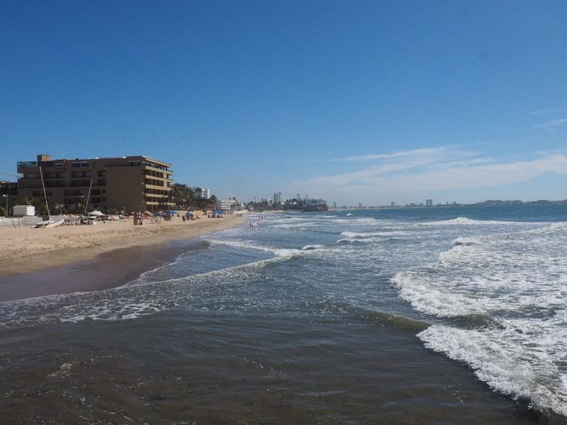 The beach at the Golden Zone