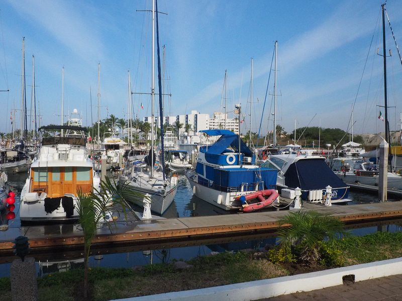 Boats in the marina