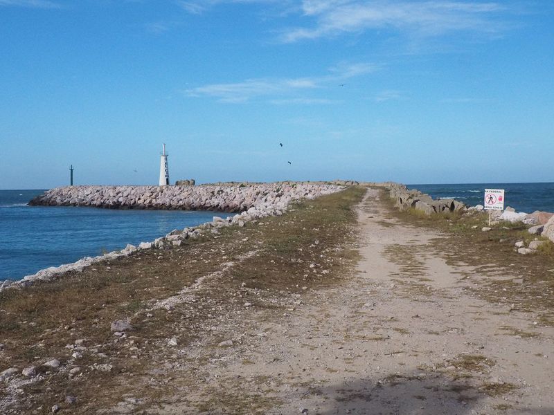 Roadway to the El Cid light house