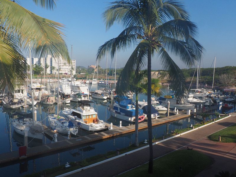 View from our hotel room veranda - 2