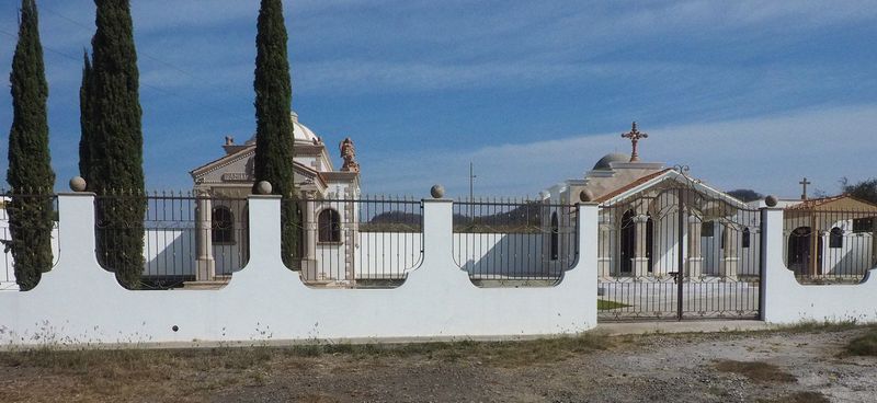 A few of the mausoleums