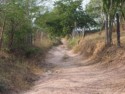 A road next to our restaurant