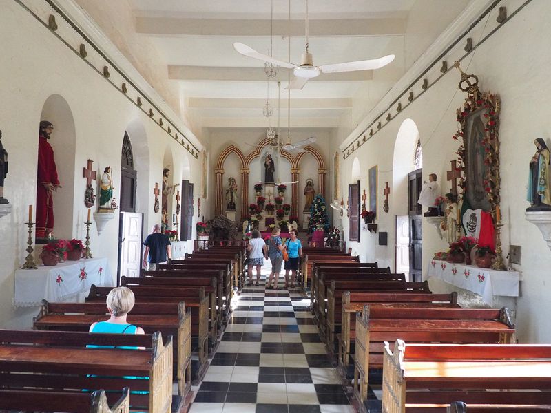 Interior of the church