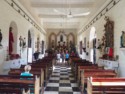 Interior of the church