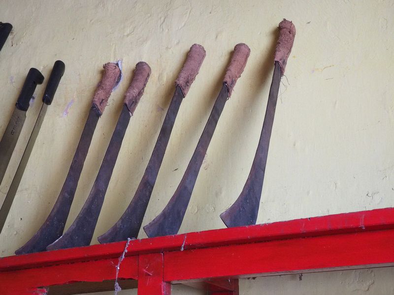 Old machetes