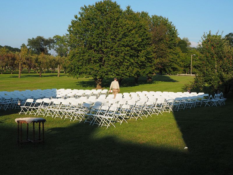 Empty chairs