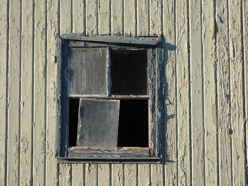 Window with offset pane