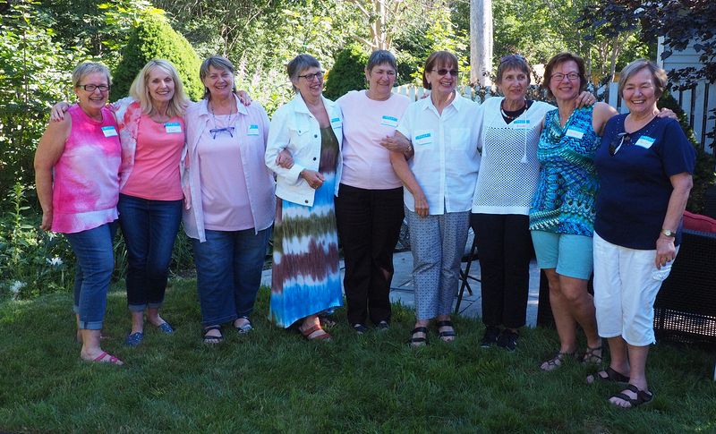 Donna, Eloise, Wanda, Carol, Marge, Gail, Brenda, Sysan, and Marilyn