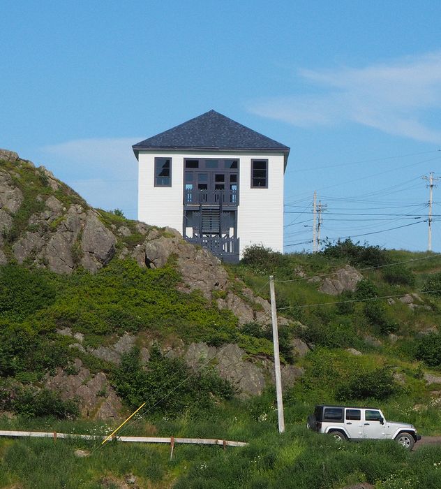 Building on top of a hill