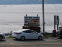 Cars waiting for the Bell Island Ferry