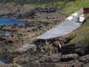 Damaged boat ramp