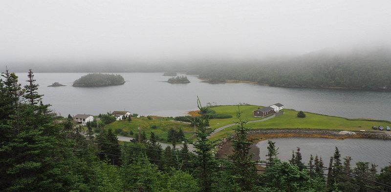 Foggy at the Seven Island Lookout