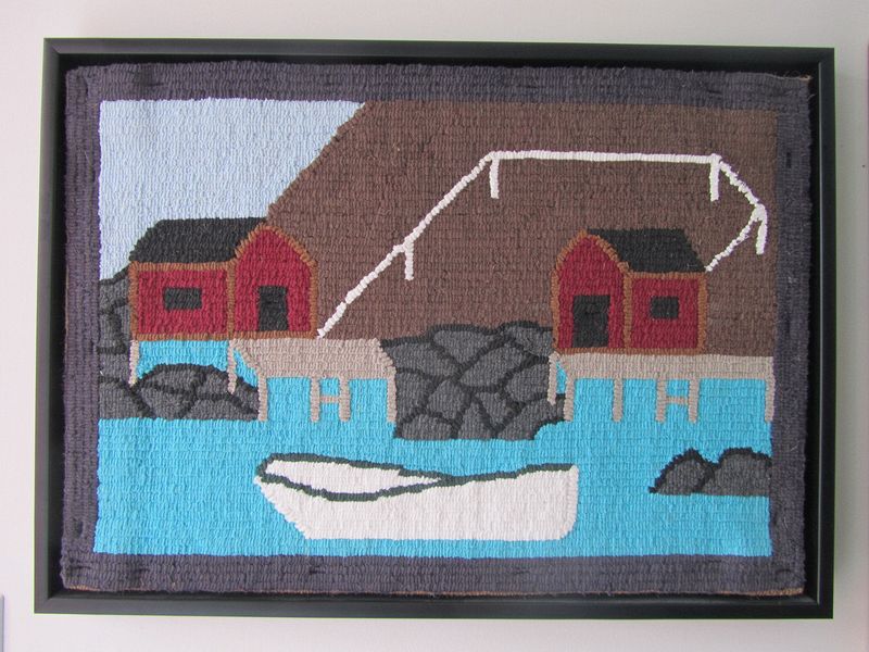 Hooked rug