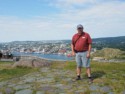 Pete with St John's in the background