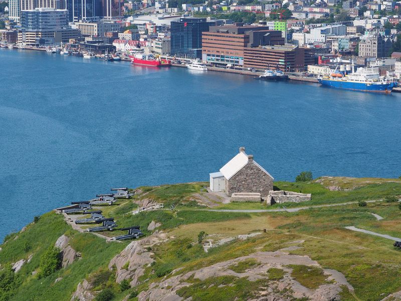 St John's harbor defenses