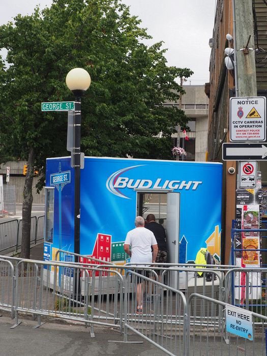 Entrance to the George Street Festival