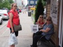 June, Eloise, and Linda take a short break