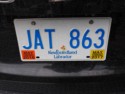 Newfoundland and Labrador license plate