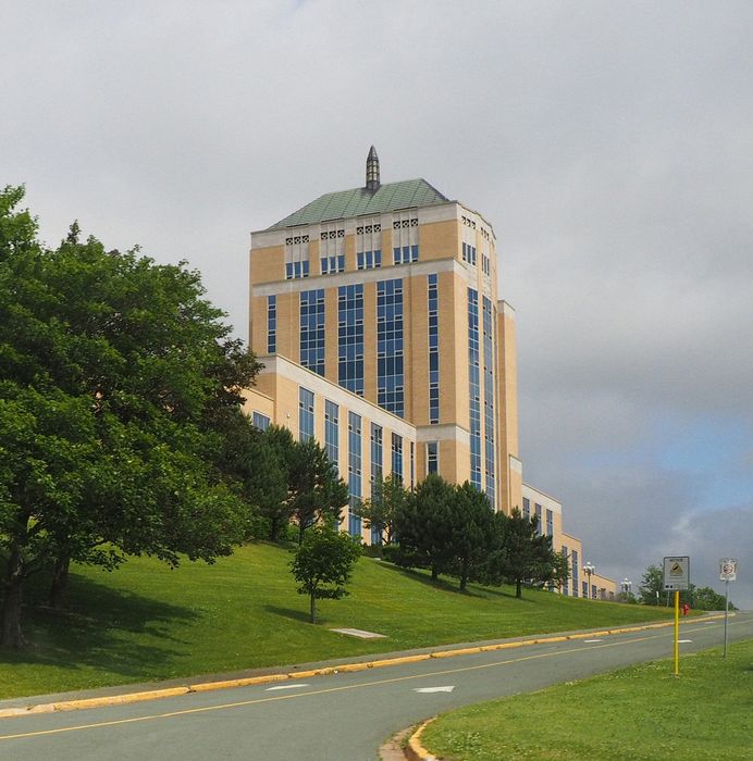 The Newfoundland legislature building