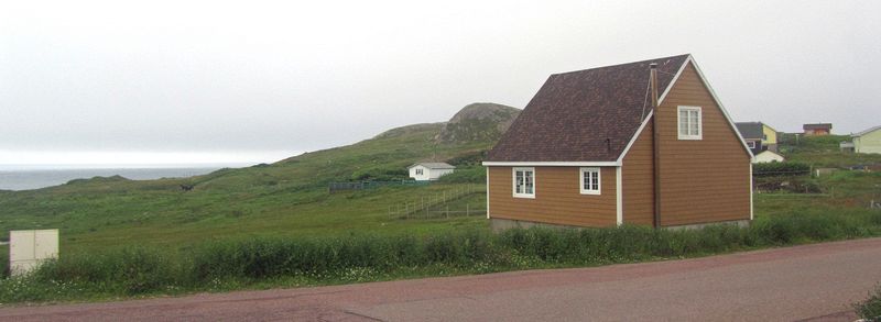 Houses near the sea