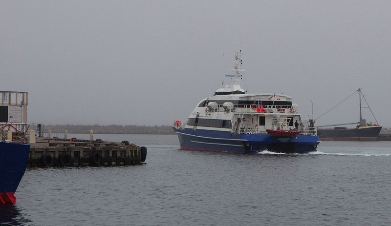 Our ferry leaves to go back to Newfoundland