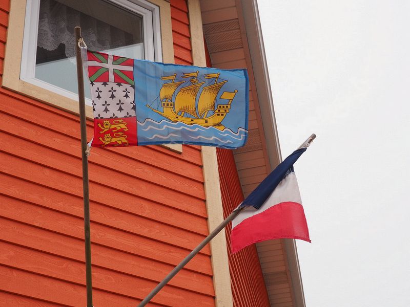 St Pierre and Miquelon flag