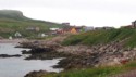 Village on the rocky coast