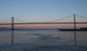 Pink sunset at the Bay Bridge - 3