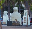 Strange statues along the Embarcadero