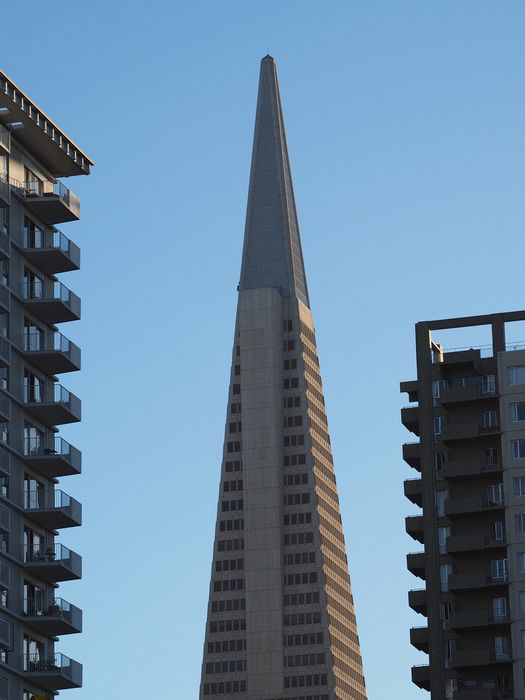 Top of the Transamerica Pyramid