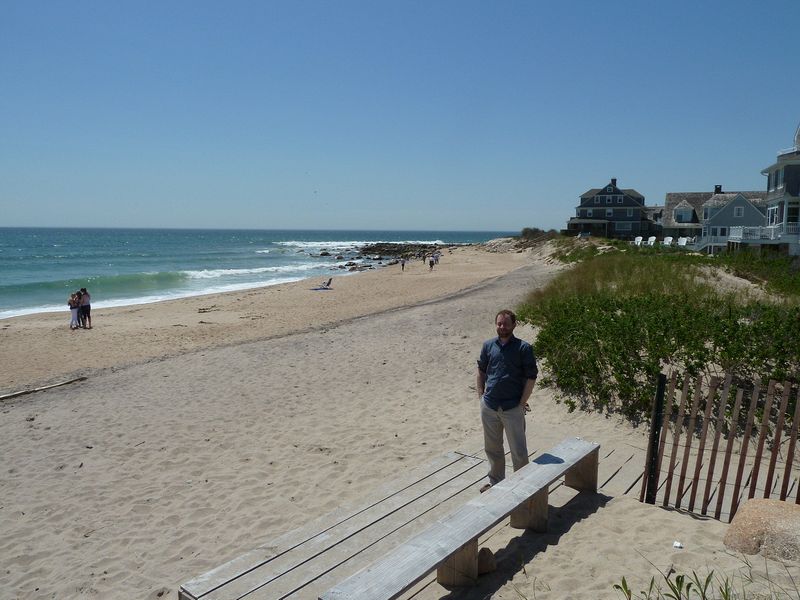 Ehren at the beach