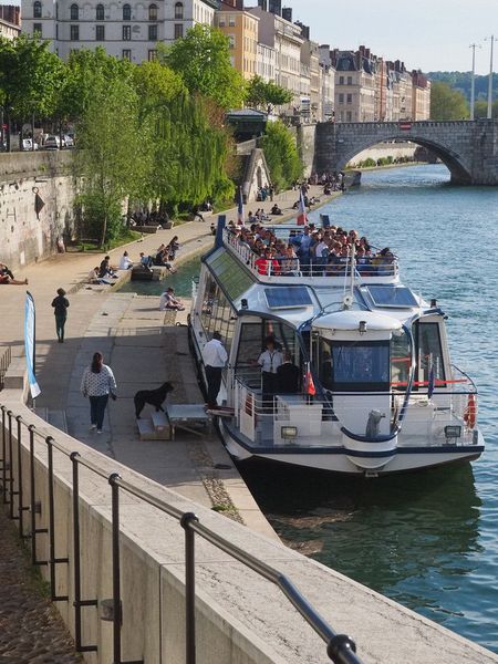 A local tour boat