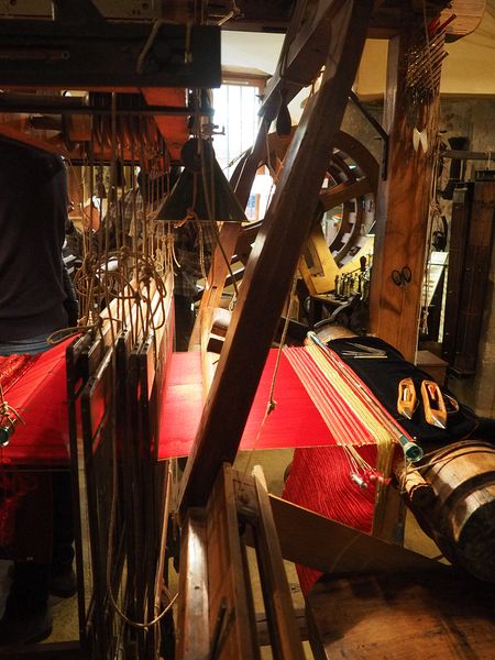 An old loom still in use today