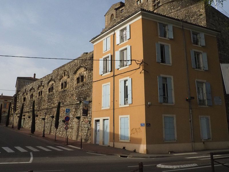 Castle of Tournon rebuilt in the 1600s