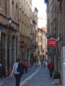 Lyon has 41 restaurants with Michelin stars.  Two are on this street