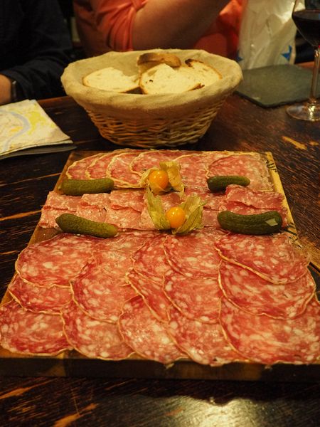 Our hors d'oeuvres to go with our wine tasting