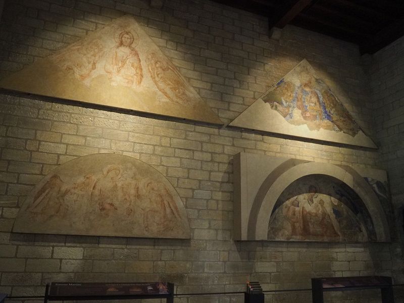 Some recovered frescoes