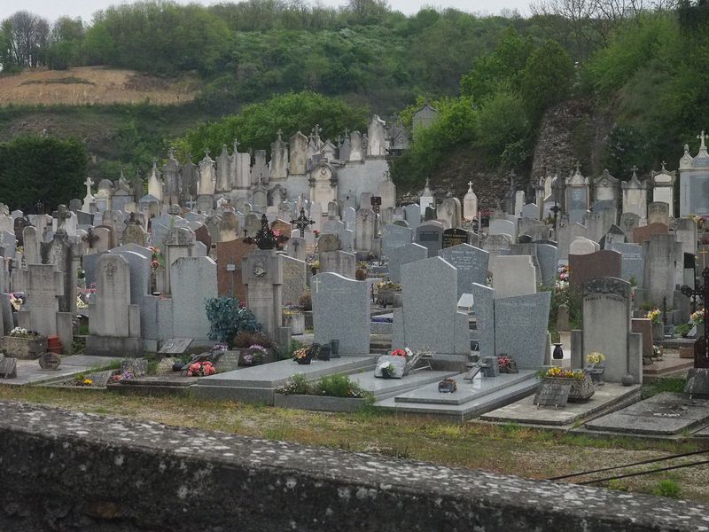 The local cemetery