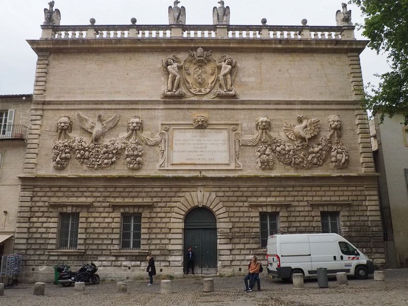 This ornate building is dated 1619