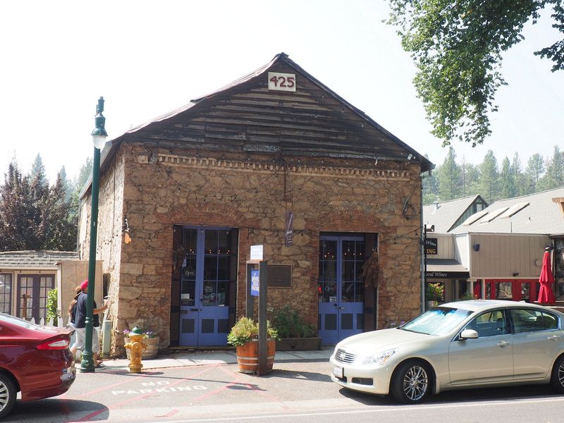 An old stone building from 1856