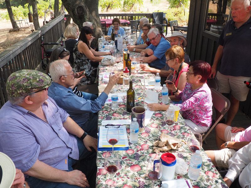 Lunch table at Story 1