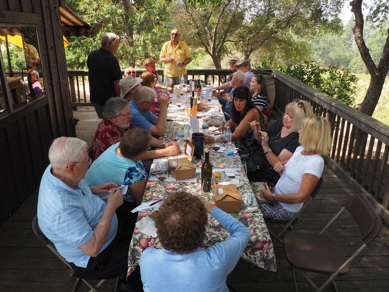 Lunch table at Story 2