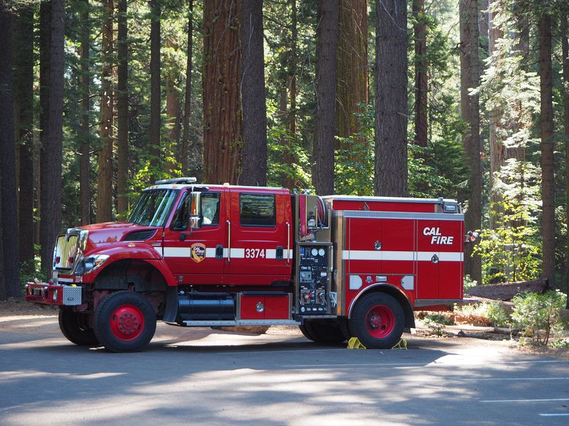 Cal Fire truck