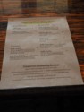 Twisted Oak tasting menu